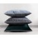 Pillowcase "Tamila", size 45x45 cm, dark green color
