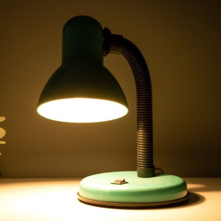 Table lamp E27, with off. (220V) Green (203V) Risalux-11