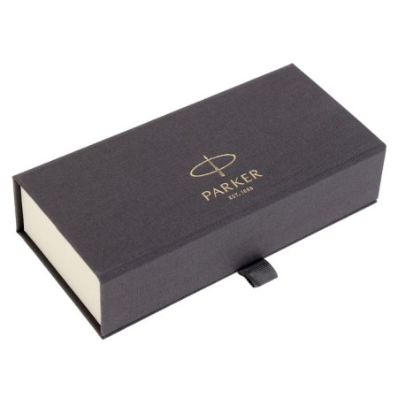 Ballic handle Parker Sonnet Core Laqblue Ct M, Blue Matte/ Chrome, Black Ink (1931536)-3