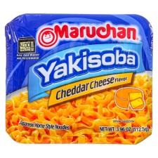 The noodles of quick preparation of the Maruchans Yakisoba cheese Cheddar 112.5 gr.