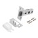 Libe, gait art l45-8-p sc, matte chromium color, end. bar 25 mm, b/handle