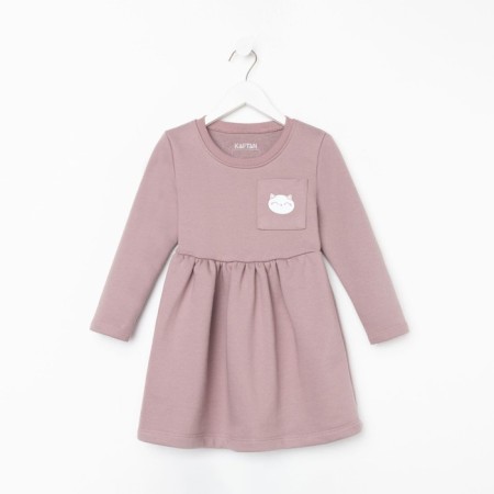 Baby dress KAFTAN "Dream" R.34 (122-128), brown-5