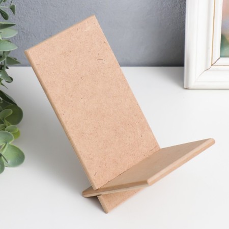 Harvesting for creativity "Stand for the phone" (set 2 parts) 15x10x8 cm