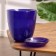 Flower pot with pallet No. 3 "Aleb" lilac, 1 liter