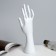 Stand for jewelry "Hand" 7.5 × 6 × 24, white color