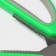 Scissors kitchen shares "Assistant", 15 cm, green color