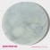 Black din of dinner shade "Marble White", d = 20 cm