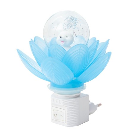 Nightmare "Blue Flower" LED 8x8x12 cm Risalux-9