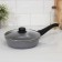 Flot Dilan "Marbl", d = 22 cm, glass cover, removable handle, anti -stick coating
