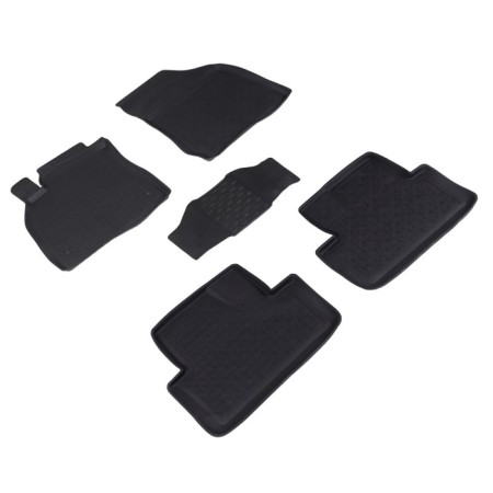 High-side rubber rugs for Renault Fluence, 2010-2017