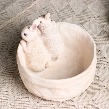 Kashpo "bunnies in a bag" 18x18x16cm, 0.9 liters-4