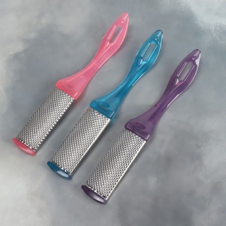 Feet heaps, metal/sandpaper, bilateral, 17 cm, mix of mix-3