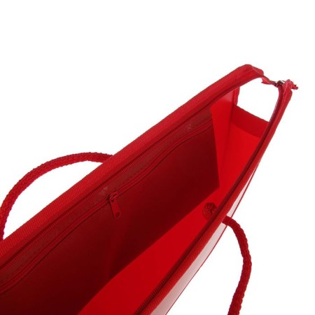 Folder for drawings and drawings A3, 420 x 343 x 50 mm, with handles, plastic, lightning from above, inside pocket, 0.9 mm, "standard" PR 3 -8, red-2