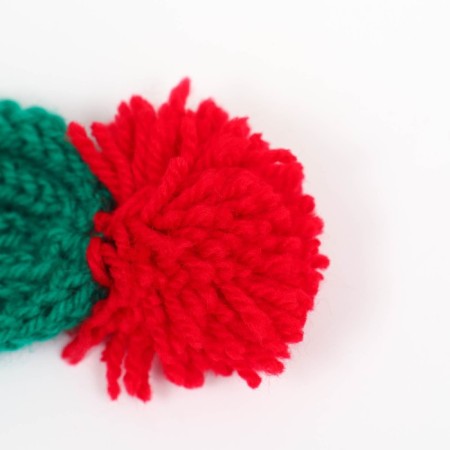 Knitted scarf for animals, 35 x 4 cm, mix-6