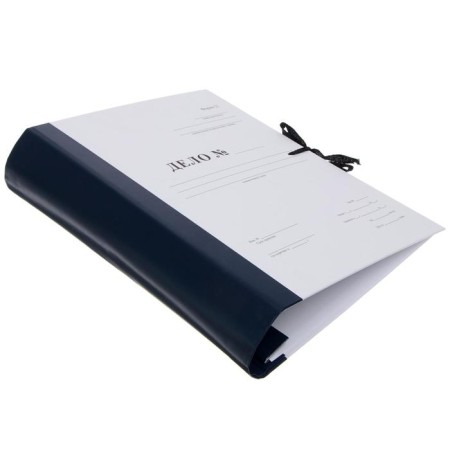 Archive folder d/binding A4, on the ties, calligrata "form 21" 100 mm, with scallops, 4 all-1