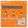 Sadovo-Park lamp, TDM NSU 04-60-001, E27.60W, IP44, fourGR., Suspension, bronze color