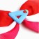 Outlet. Hair bow on a hairpin, 12 cm, princesses
