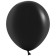 Latex ball 18 ", pastel, black, set 25 pcs.