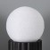 Table lamp "Moon" LED 1x40W E27 Black 11x11x21cm