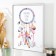Decorative hooks 2 hooks "Dream Catcher" 19x24 cm