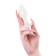 Anal plug Toyfa, acrylic, white color, 9.5 cm, D 3.4 cm
