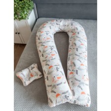 Pregnant “U Comfort” and pillow for babies “Baby”, Print in the forest