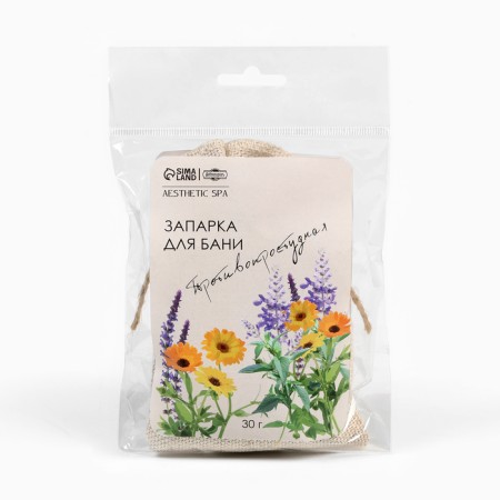 Zaparka for the bath "Autprete" calendula, sage 30 g