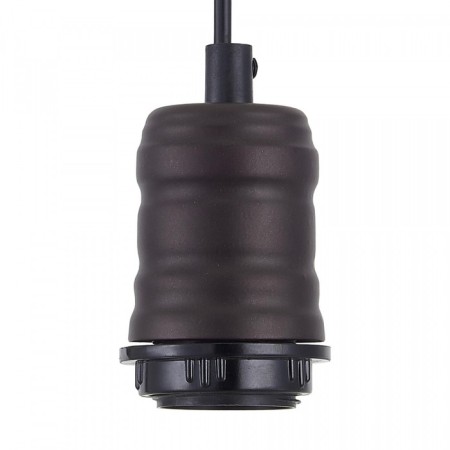 Suspended Citilux “Edison” CL451262, 120x120x235 cm, 6x75W, e27, black color-1