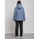 Ski costume female winter, size 48, color gray color