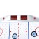 Airchockey "High League", light and sound effects, works from batteries, 2 players