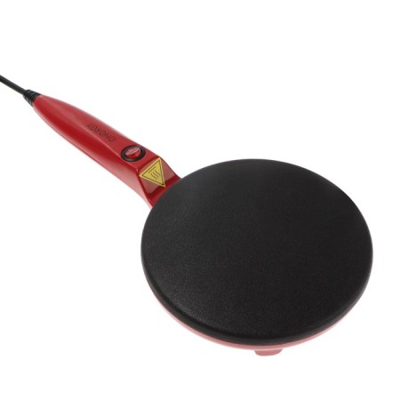 Electric pancake Energy EN-262, submersible, 650 W, D = 20 cm, capacity for dough, red