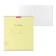 Notebook 12 sheets in the ruler, Erichkrause "Classic", cover coated cardboard, block offset, whiteness 100%, yellow