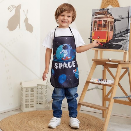 Apron Children's Ethel "Cosmoman", 49 x 39 cm-4