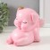 The piggy bank "Pig Princess" height is 14 cm, width 12 cm, length 15 cm.