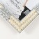 Photo frame 3083 10x15 cm "Pearls" plastic, col. silver