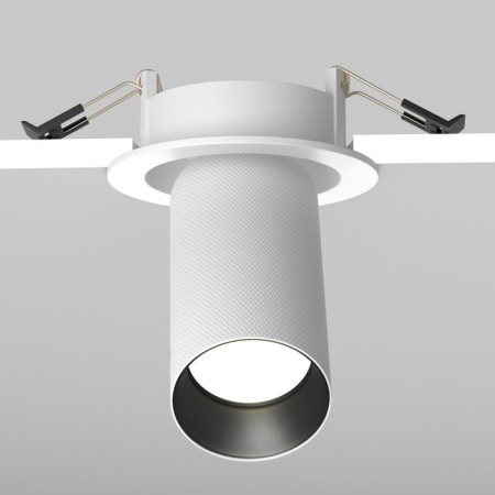 The built-in lamp Technical C081CL-01-GU10-W, 1x10W, 5.4x5.4x14.1 cm, GU10, white color-4