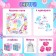 Board Brodiller "Magic Unicorns": crystals, cubes, bag, unicorns, 2-4 players, 3+