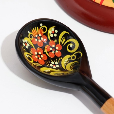 Spoon "Chernushka", 14.7 × 3.5 cm, mix-2