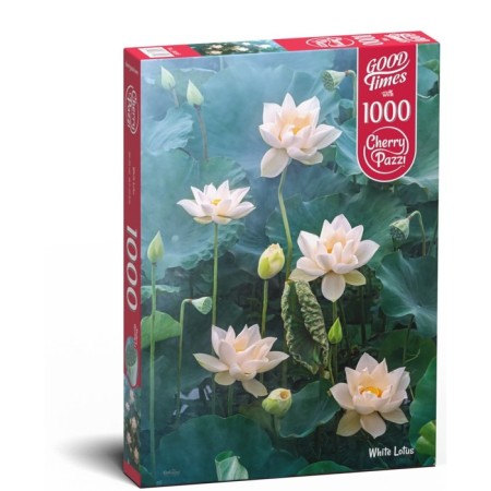 Puzzle "White Lotus", 1000 elements
