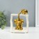 Souvenir Ceramics "Eliors - Support. Square" White with gold 6x13.5x17.5 cm