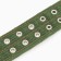 The collar is four-layer, 80 x 4.9 cm, Osh 65-75 cm, polyester, green