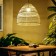Ceiling Lamp from Rotan "El" 1x120W, E27, 50x50x50 cm