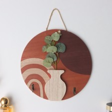 Decorative wood hooks 