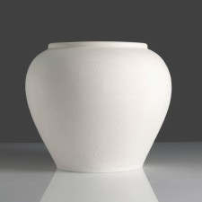 Gypsum figure of a vase: Korchaga, 26.5 x 26.5 x 23 cm