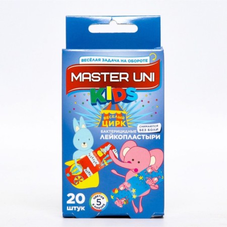 The Master's -based adhesive plastry on a polymer basis with drawings 20 pcs