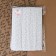 Knitted lace, 37 mm × 10 ± 1 m, white color