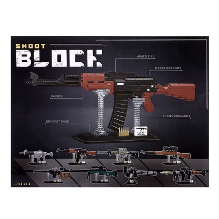 Designer-Mini "Weapon. AK-47 ", 808 details-6