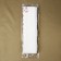 Elastic lace, 65 mm × 10 ± 1 m, white color