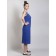 Female dress, size 44, cornflower color