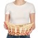 Wicker basket "Rook", 36 × 27 × 13 cm, bamboo